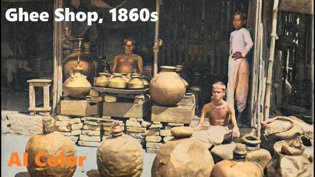 'Rare Unseen Photos of India in the 19th Century - Part 1 | India in 1800 [AI Colorized]'