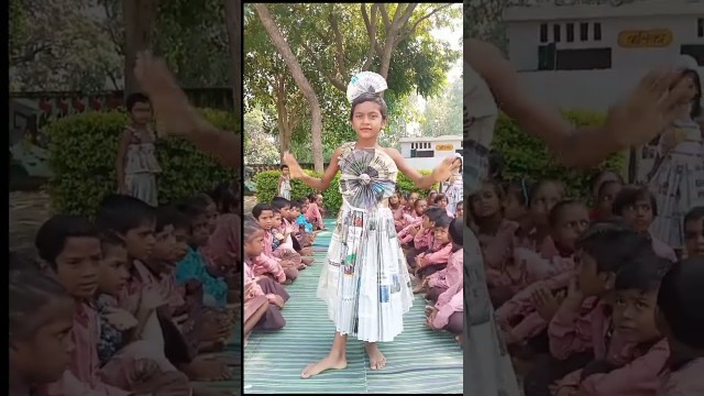 '# cute girl rampwalk in primary school #trending #viral #shorts Fashion show'