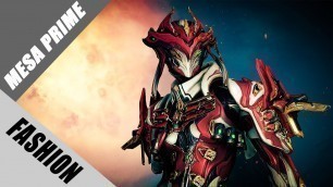 'Warframe | Fashion Frame | Mesa Prime : Hotshot'