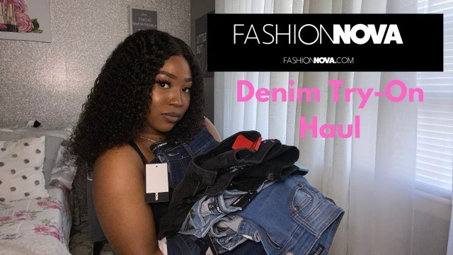 'Fashion Nova Jeans Try on Haul!'