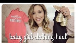 'baby girl clothing haul | summer clothes'