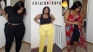 'Plus Size Fashion Nova Summer Try On Haul | Victoria LaShay'