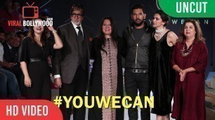 'UNCUT - YWC Fashion Show 2016 #YOUWECAN Cancer Foundation | Deepika, Amitabh, Kajol, Yuvraj, Gayle,'