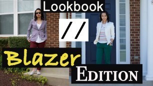 'Blazer Edition | Spring Lookbook | Women\'s Fashion 2016 | theLPchic'