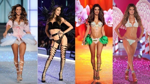 'Alessandra Ambrosio Victoria\'s Secret runway walk compilation (2005-2016) full HD - Rendezvous'