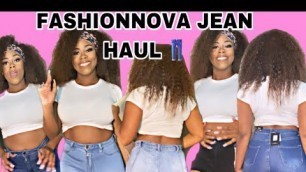 'FASHIONNOVA JEAN HAUL| Size 9! TRY ON NOVA JEANS !!'