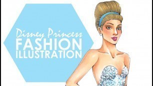 'Fashion Illustration - Cinderella'