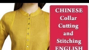 'Round collar neck cutting and stitching in Hindi EMODE'