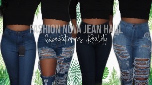 'Are They Worth The Hype? My First Time Buying Fashion Nova Jeans | Try-On Haul 2019'
