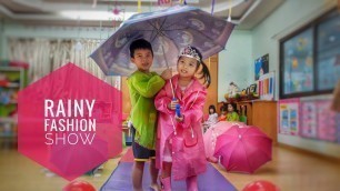 'Kids Fashion Show - Rainy Theme - Preschool Kids'