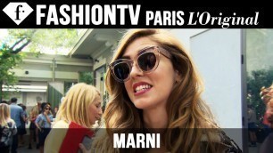 'Marni Spring/Summer 2015 FIRST LOOK | Milan Fashion Week | FashionTV'
