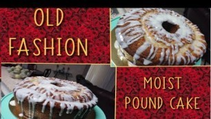 'THE BEST  MOIST VANILLA POUND CAKE: #poundcake #doityourself #bake #meadowsfamily6crew'