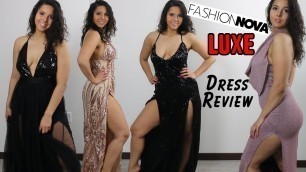 'Fashion Nova | Special Occasion Luxe Dress Review'