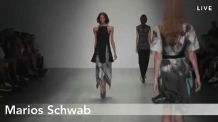 'Marios Schwab | Spring Summer 2015 Full Fashion Show | Exclusive'