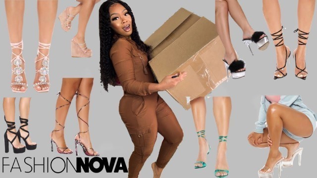 'HUGE 2020 Fashion Nova SHOE Haul | Are They True to Size?'