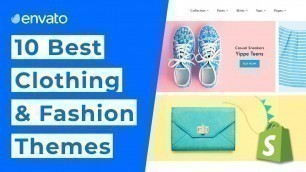 '10 Best Shopify Themes For Clothing and Fashion [2020]'