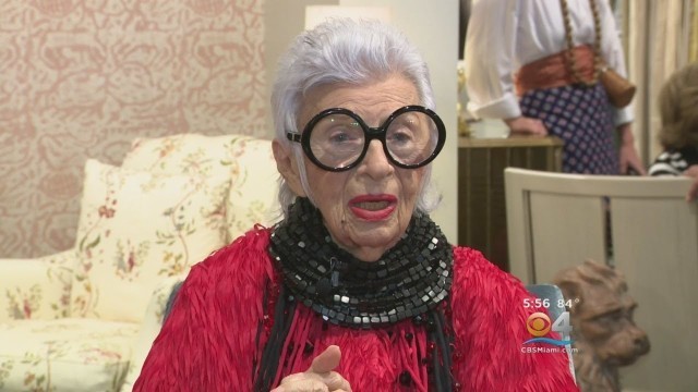 'Designer & Fashion Icon Iris Apfel Shares Secrets Of Staying Young'