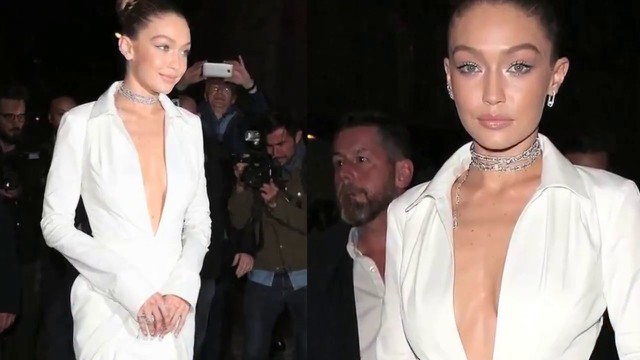 'Gigi Hadid Ooops Moment At Paris Fashion Week 2017'