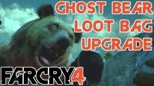 'Ghost Bear - Loot Bag Upgrade - Two Approaches - Kyrat Fashion Week Rare Animal Hunting - Far Cry 4'