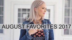 'AUGUST FAVORITES 2017: Shoes, fashion, music, makeup, and books!'