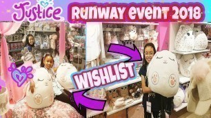 'JUSTICE RUNWAY SHOW EVENT 2018+JUSTICE STORE FOR GIRLS+JUSTICE CLOTHING HAUL 2018 CHRISTMAS WISHLIST'