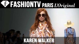 'Karen Walker: Designer\'s Inspiration | Spring/Summer 2015 New York Fashion Week | FashionTV'