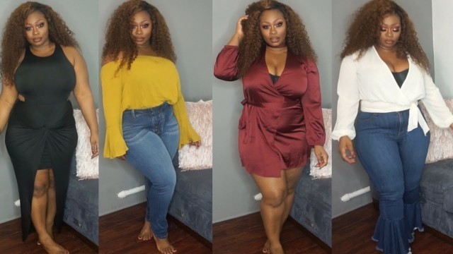 'FIRST DATE OUTFIT VERSES THIRD DATE OUTFIT (FASHION NOVA CURVE) PLUS SIZE ADDITION.'