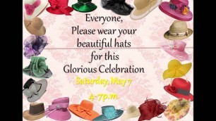 'Hats Off May\'s Women\'s Fellowship 2016'