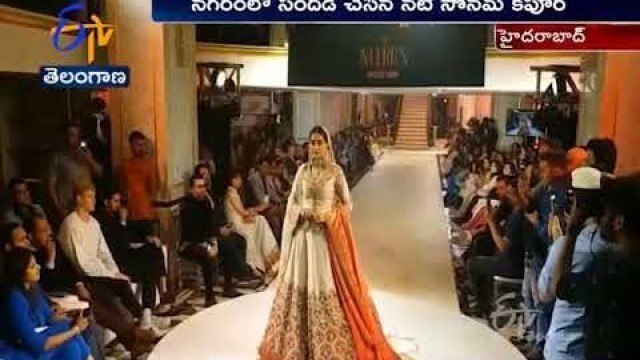 'Winter Fashion Show Held in Banjara Hills | Bollywood Actress Sonam Kapoor Participated'