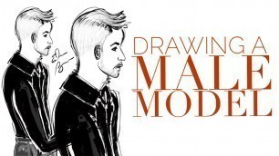'How to Draw Fashion Illustration for Beginners on Procreate App Draw a Male Model'