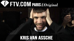'Kris Van Assche Men Backstage | Paris Men’s Fashion Week Fall/Winter 2015-16 | FashionTV'