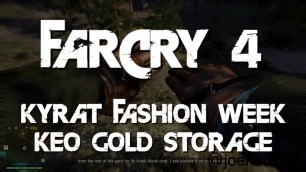 'Far Cry 4 - Kyrat Fashion Week - Mad Devil - Keo Gold Storage - Xbox One'