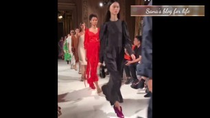 'Stella Mccartney summer/spring 2018 paris fashion week ready to wear fashion show| video/pictures |'