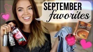 'September Favorites! Beauty, Fashion, Music & MORE'