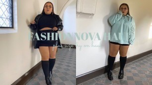 'TESTING FASHION NOVA CURVE DRESSES | Plus Size Try On ad'