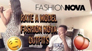 'RATING A MODEL FASHION NOVA OUTFITS