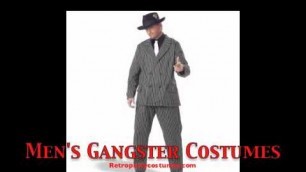 '1920\'s Men\'s Gangster Costumes'