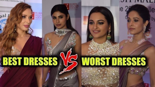'Bollywood Actresses At Best Dresses VS Worst Dresses Mijwan Fashion Show 2018 Red Carpet'