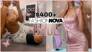 'HUGE FASHIONNOVA HAUL | $400+'