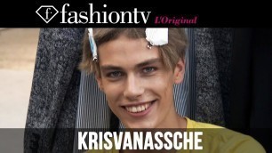 'Krisvanassche Men Backstage | Paris Men\'s Fashion Week Spring/Summer 2015 | FashionTV'