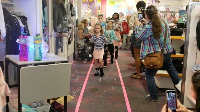 'ELLA\'S FIRST FASHION SHOW...AT JUSTICE'