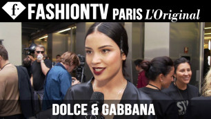 'Dolce & Gabbana Backstage Part 1 | Milan Fashion Week Spring/Summer 2015 | FashionTV'