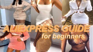 'ALIEXPRESS GUIDE FOR BADDIES 