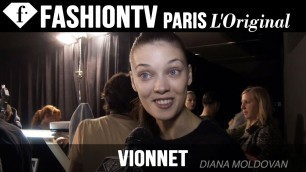 'Vionnet Backstage | Paris Fashion Week Spring/Summer 2015 | FashionTV'
