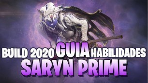 '✅ GUIA SARYN PRIME ✅ CAMINO DE ACERO ✅ BUILD Y HABILIDADES / WARFRAME 2020'