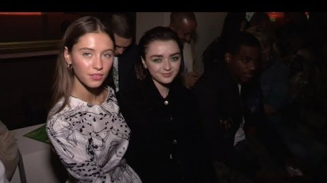 'Iris Law, Maisie Williams, Ellie Goulding and more at Stella McCartney Fashion Show in Paris'