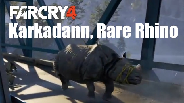 'Far Cry 4 Kyrat Fashion Week: Karkadann, Rare Rhino'