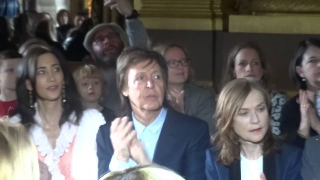 'Paul McCartney @ Stella McCartney, Fashion Week , Opéra Garnier, Paris, March 07 2016'