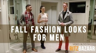 'Fall 2015 Fashion Looks for Men by Ritz Bazaar'