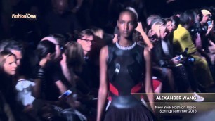 'ALEXANDER WANG New York Fashion Week Spring Summer 2015'